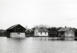 Strandenga under flommen i 1967
