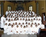 Konfirmanter i Fet kirke 10. juni 1979