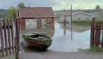 Båt p¨å tunet