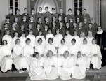 Konfirmasjonsbilde, Fet kirke 1. oktober 1967