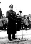 Kong Olav åpner nybrua 12. desember 1959