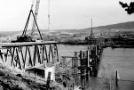 Bygging av nybrua i 1958/1959